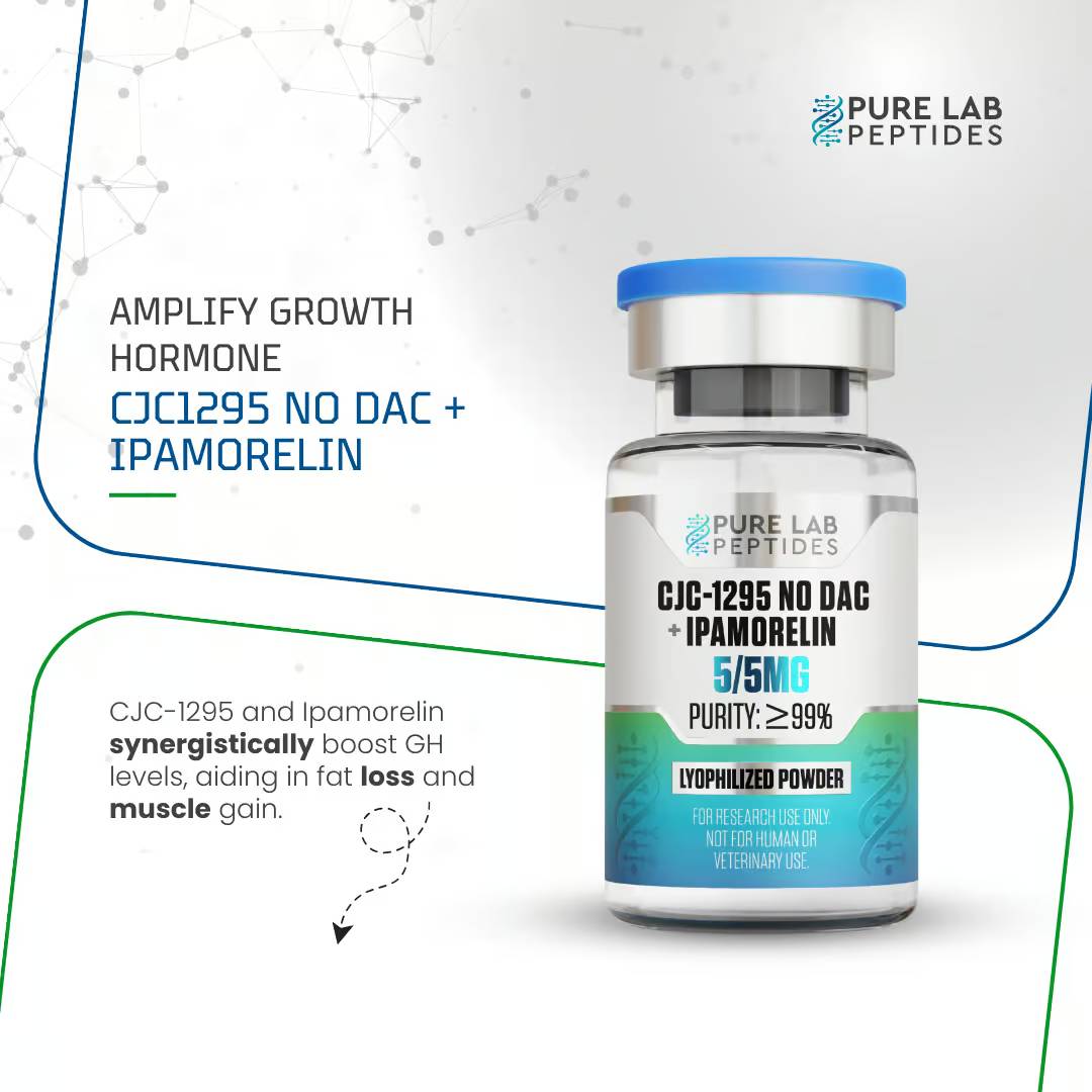 CJC-1295 NO DAC + Ipamorelin (10mg Blend) - Image 5