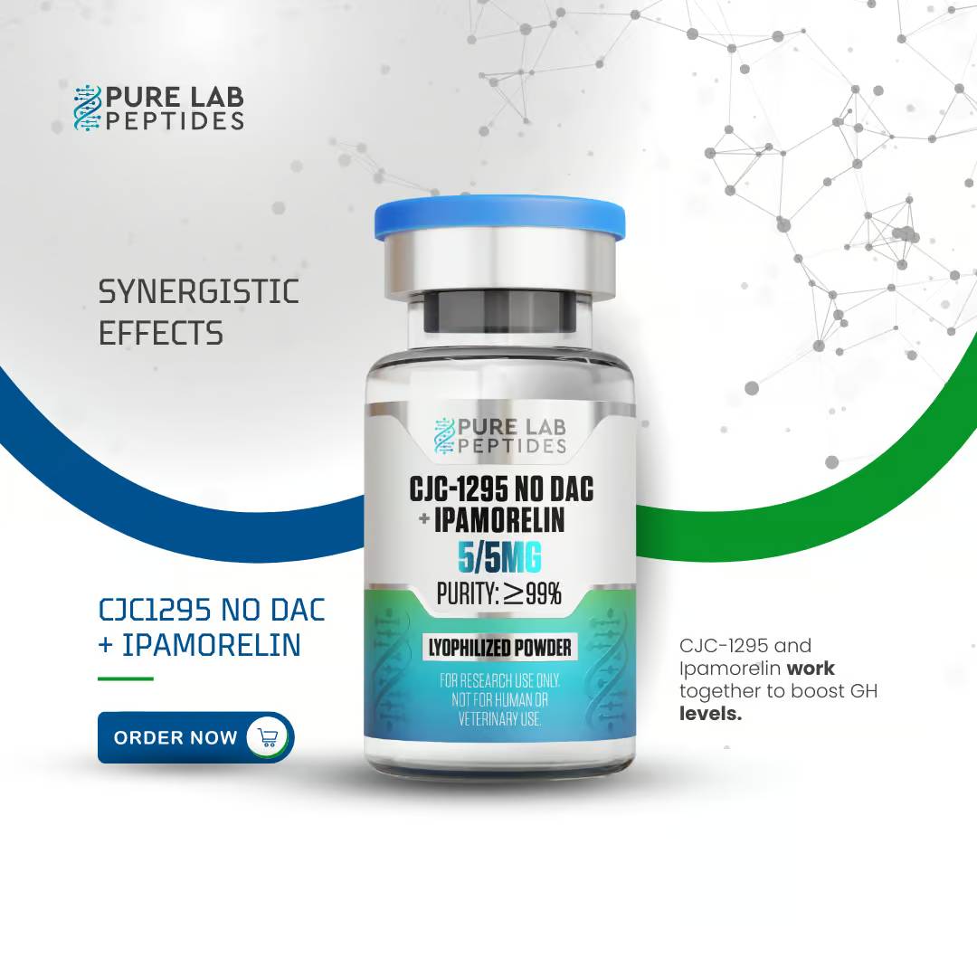 CJC-1295 NO DAC + Ipamorelin (10mg Blend) - Image 4