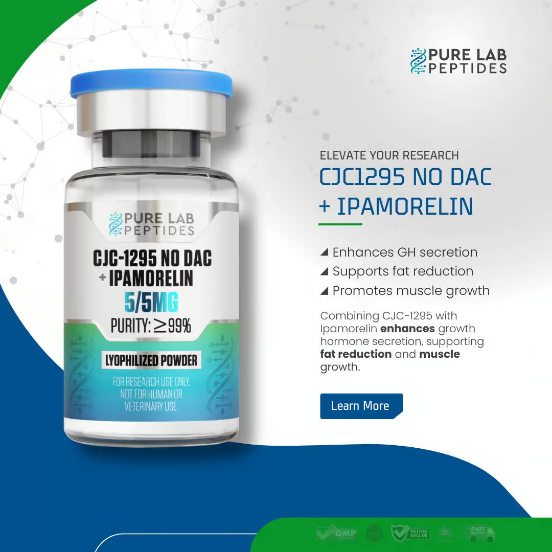 CJC-1295 NO DAC + Ipamorelin (10mg Blend) - Image 3
