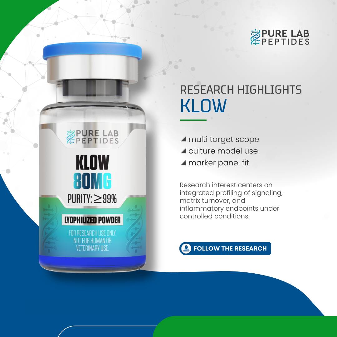 KLOW (TB-500 10mg + BPC-157 10mg + KPV 10mg + GHK-Cu 50mg) - Image 2