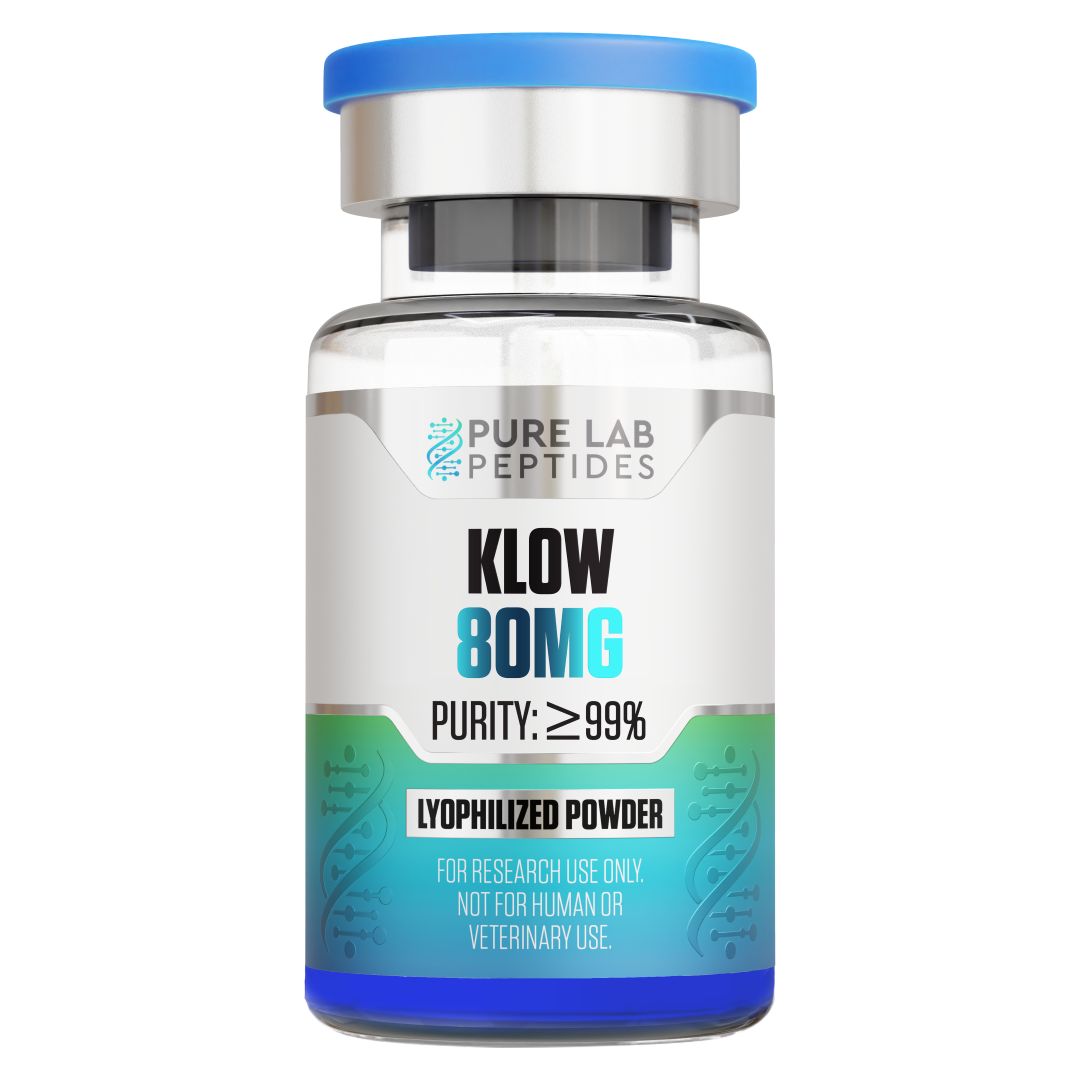 KLOW (TB-500 10mg + BPC-157 10mg + KPV 10mg + GHK-Cu 50mg)