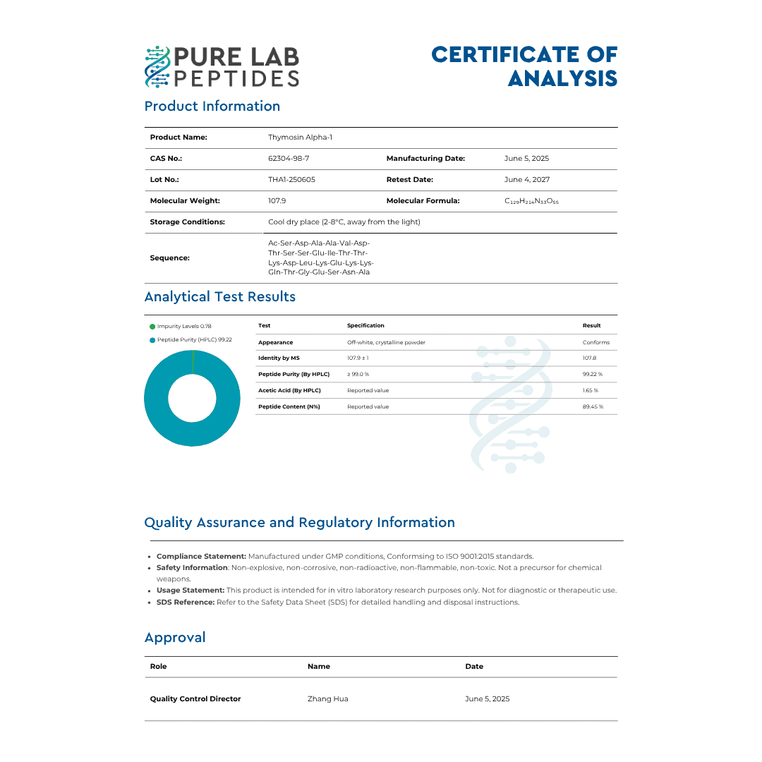 Thymosin Alpha-1 10mg - Image 6